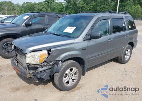 2008 Honda Pilot Vp из США, поврежденный, VIN 5FNYF182X8B032142